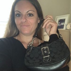 Coach purse- black